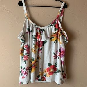 Tropical Flower Tank